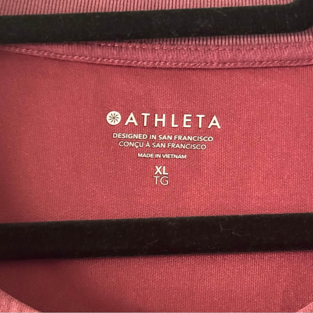 Athleta soft sleeveless top size XL Magenta pink - Picture 4 of 7